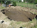 The excavation