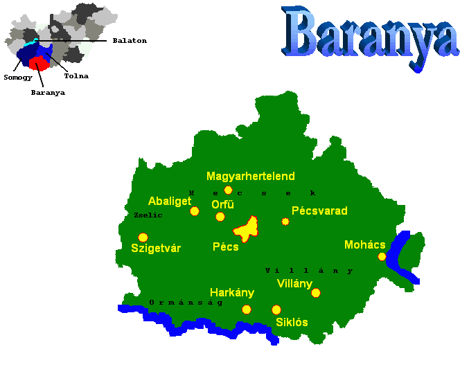 Das Komitat Baranya